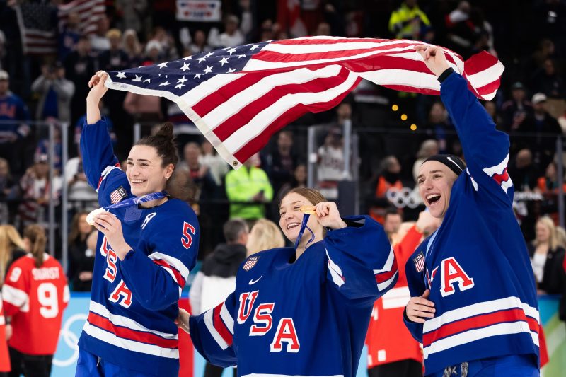 Trump jokes he must invite USA women’s hockey team to White House or be ‘impeached’