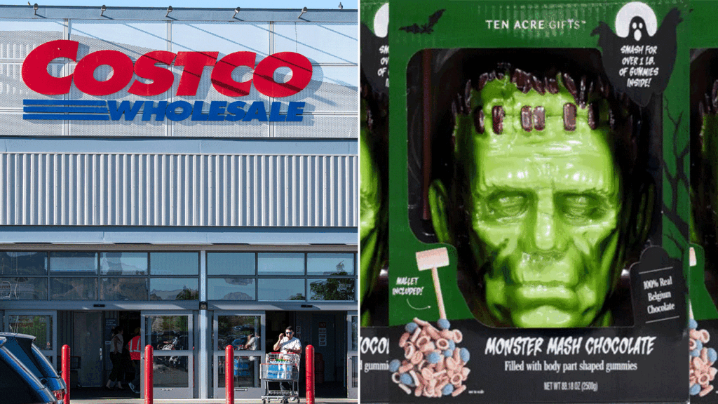 Costco's Frankenstein chocolate and gummy Halloween treat is 5.5 pounds and $55